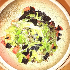 塩昆布と韓国海苔のチョレギサラダ