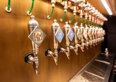 たくさんのタップを見ることができるカウンター