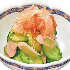 岩下の新生姜と胡瓜漬け