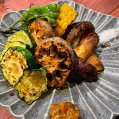炭焼き野菜 盛り合わせ