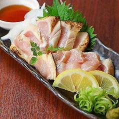 絶品☆鹿児島名物「薩摩地鶏刺し」
