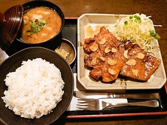 トンテキW(お肉2倍盛り)定食