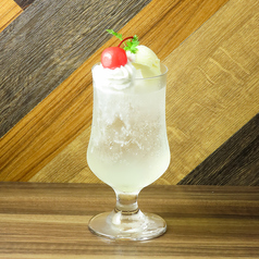 【クリームソーダ】レモン