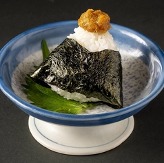 自家製鯛味噌おにぎり