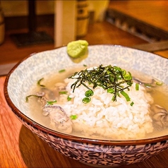 カキ茶漬け