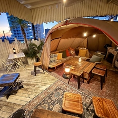 Tokyo Glamping producedby WB cafe トウキョウグランピング プロドゥースドバイダブリュービーカフェ 日暮里の雰囲気1
