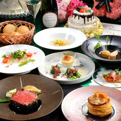 1品1品丁寧に作られたシェフ特製のフルコース☆