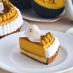 ハロウィンおばけのかぼちゃプリンパイ 