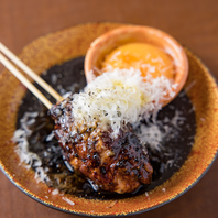 自家製ソーセージ“サルシッチャ“の串焼き