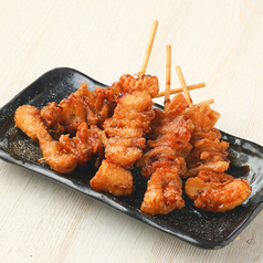 パリパリ鶏皮揚げ串