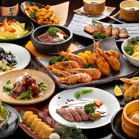 名物海老料理や本格麻婆、新鮮なお造りが自慢！2階宴会フロアは最大30名貸切OK
