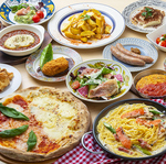 お席で注文、食べ飲み放題コースもあります。