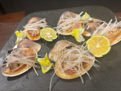 ハマグリ バター醤油焼き