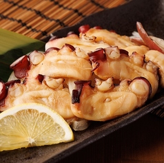 九州たまり醤油の炙りたこ刺し