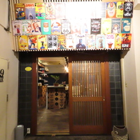 当店は地下に店舗があります◎