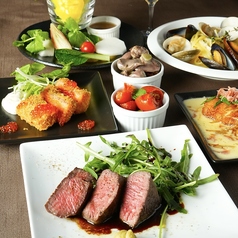 ワインと相性抜群の料理を豊富にご用意！