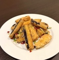 料理メニュー写真&nbsp;四川本格マーボーナス/揚げナスの山椒塩かけ/トマトと玉子炒め 各