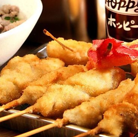 大阪の下町の食文化【串かつ】を八重洲でも☆ちょっと1杯、 気軽にお立ち寄りください