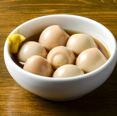 うずら卵の醤油漬け