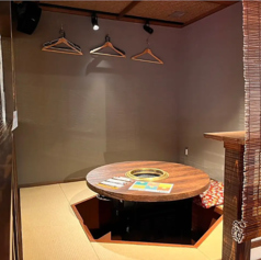 最大5名様まで利用可能な「離れ」の完全プライベート空間です♪掘りごたつ式で居心地抜群。接待や記念日など、特別な時間を過ごしたい日にぜひ◎