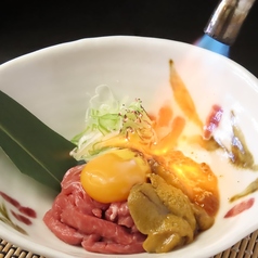 炙り痛風ゆっけ(いくら、うに)