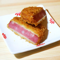 料理メニュー写真&nbsp;厚切りハムカツ(1枚)