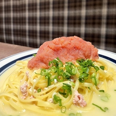 ドカ盛り　明太子パスタ