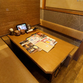 清潔感ある明るい雰囲気の店内♪仕切りがあるのでプライベート感覚でくつろげます。