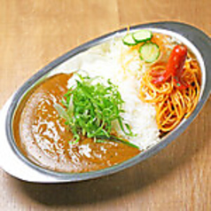 九条ねぎの京風だしカレーライス/三元豚の京風だしカツレツカレーライス