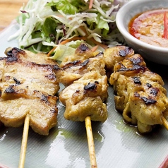 鶏肉の串焼き　「ガイ・サテ」　2本