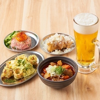 ビールによく合うどま酒場自慢の料理