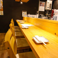 ふらっと立ち寄りやすい、オープンな店内◎