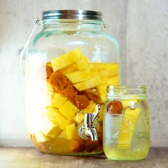 果肉入り、梅パイナップル