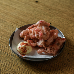 ちくわの紅生姜天