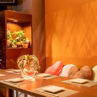 プライベート個室完備