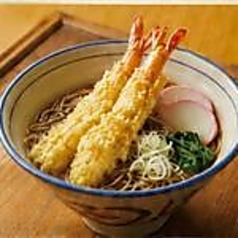 海老の天ぷらそば ＜温＞