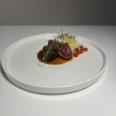 宮崎和牛の極レアステーキ