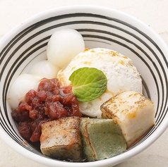 焼生麩のパフェ
