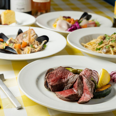 Osteria Pesce Volante(オステリアペッシェヴォランテ)のコース写真