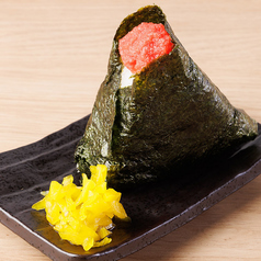 〆のおにぎり（たらこバター・塩鮭・トロ鯖・梅）