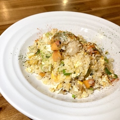ホタテの和風チャーハン