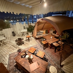 Tokyo Glamping producedby WB cafe トウキョウグランピング プロドゥースドバイダブリュービーカフェ 日暮里の雰囲気2