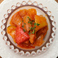 野菜をトマトソースで煮詰めたイタリアの前菜カポナータ