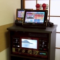 カラオケ設備を完備しており、各種ご宴会で盛り上がること間違いなし！友人や同僚との楽しいひとときを演出します。歌を楽しみながら、心温まる料理と共に特別な時間をお過ごしください。宴会の締めくくりに最適なカラオケで、思い出に残るひとときをお楽しみいただけます。