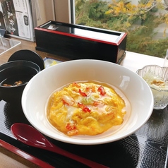 かに玉白だしあんかけ定食