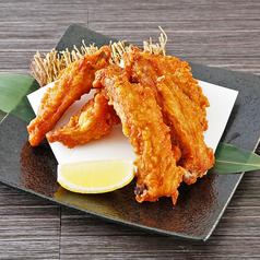 軍鶏手羽先の唐揚げ/ポテトフライ　各