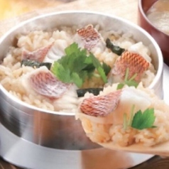 鯛の釜めし