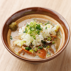 自家製もつ煮込み