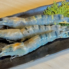 海老/氷見産サザエの壺焼き