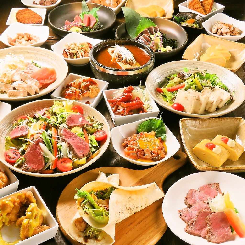 食べ放題グレードアップ！刺し身やローストビーフなど贅沢なメニューも登場！
